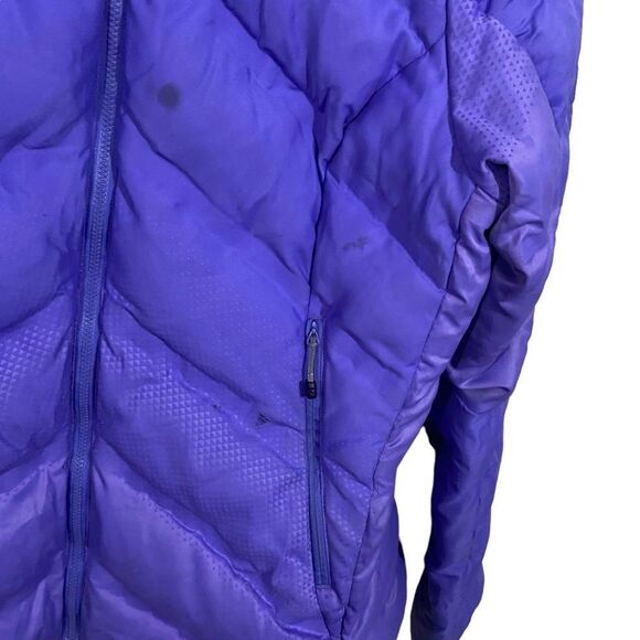 The North Face Purple Puffer Winter Jacket - Picture 3 of 5